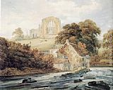 Thomas Girtin Egglestone Abbey, Co.Durham painting